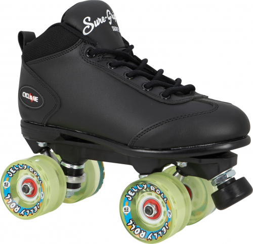 Patins à Roulettes Sure-Grip Super X, Plaques, Taille 5, Roues Metaflex, Argenté
